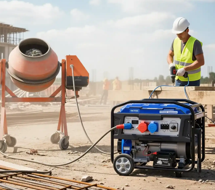 Factor Benzinli Dual Jeneratör 10KVA  KGL10500MTJeneratörler