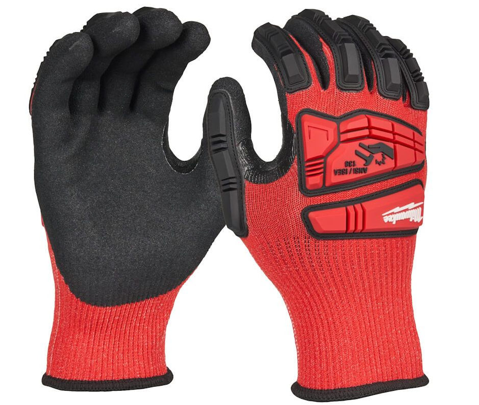Milwaukee Darbeye ve Kesilmeye Dayanıklı Eldiven 3.Seviye 10/XL 4932498532Eldivenler
