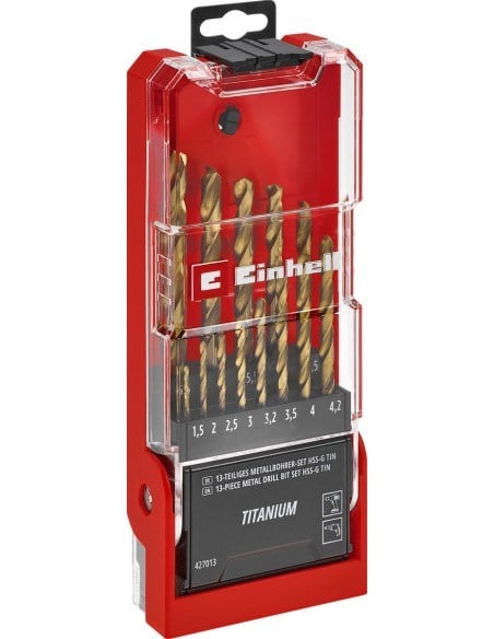 Einhell  Hss-Tin Matkap Uç Seti 13 Parça 427013Matkap Uçları