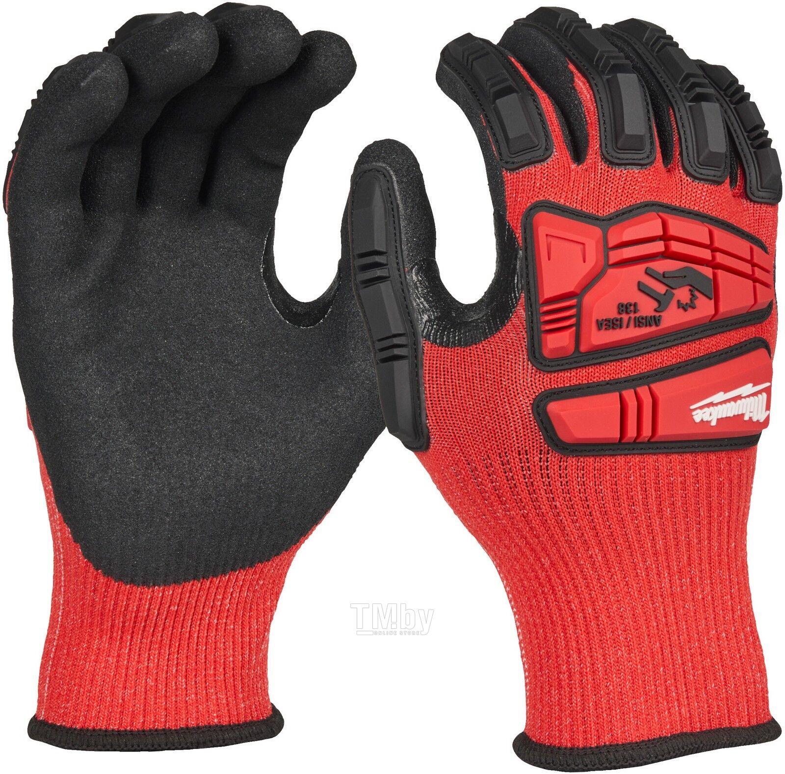 Milwaukee Darbeye ve Kesilmeye Dayanıklı Eldiven C (Seviye 3) 8/M 4932498530Eldivenler