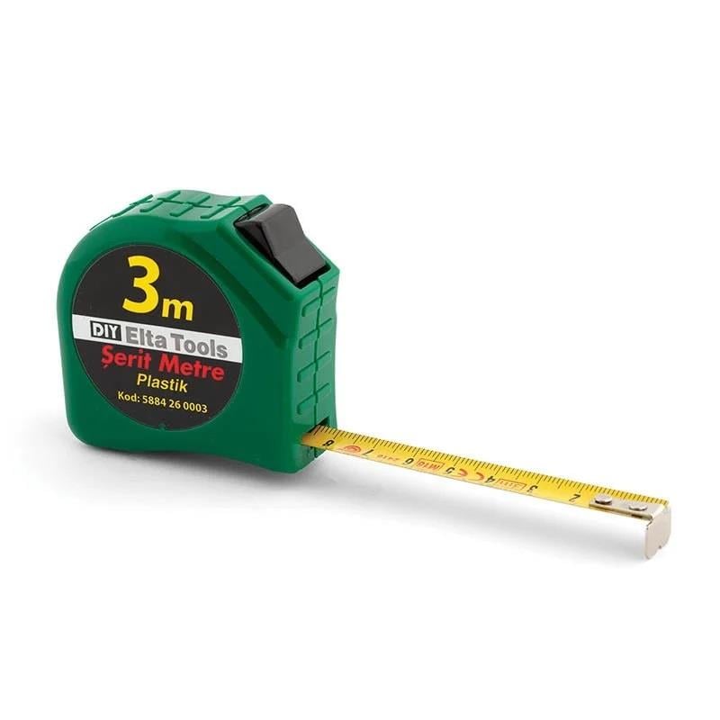 Elta Plastik Şerit Metre 3 MT 5884260003Şerit Metreler