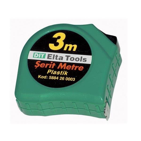 Elta Plastik Şerit Metre 3 MT 5884260003Şerit Metreler
