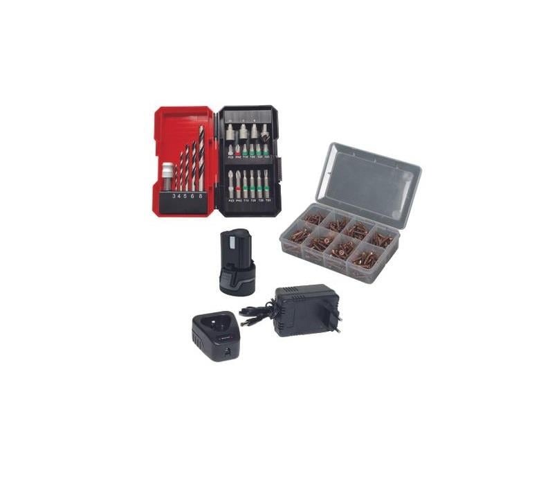 Einhell TC-CD 12-2 Lİ +22 Akülü Vidalama Seti 4514250Akülü Darbesiz Matkaplar