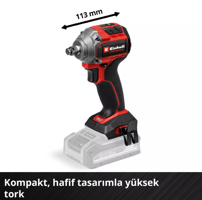 Einhell Tp-Cw 18/260-C Lİ BL Solo Darbeli Somun Sıkma 4510090Somun Sıkma