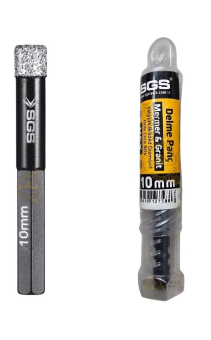 Sgs Hex Mermer ve Granit Delme Panç 10 mm SGS2758Pançlar