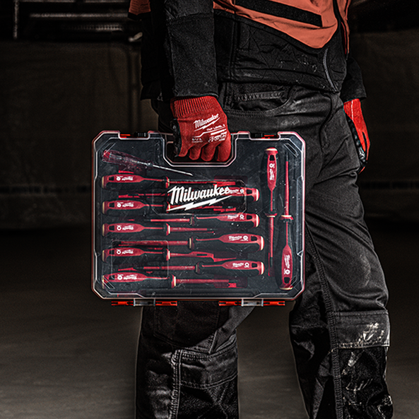 Milwaukee 12 Parça Tornavida Takımı 4932479095Tornavidalar