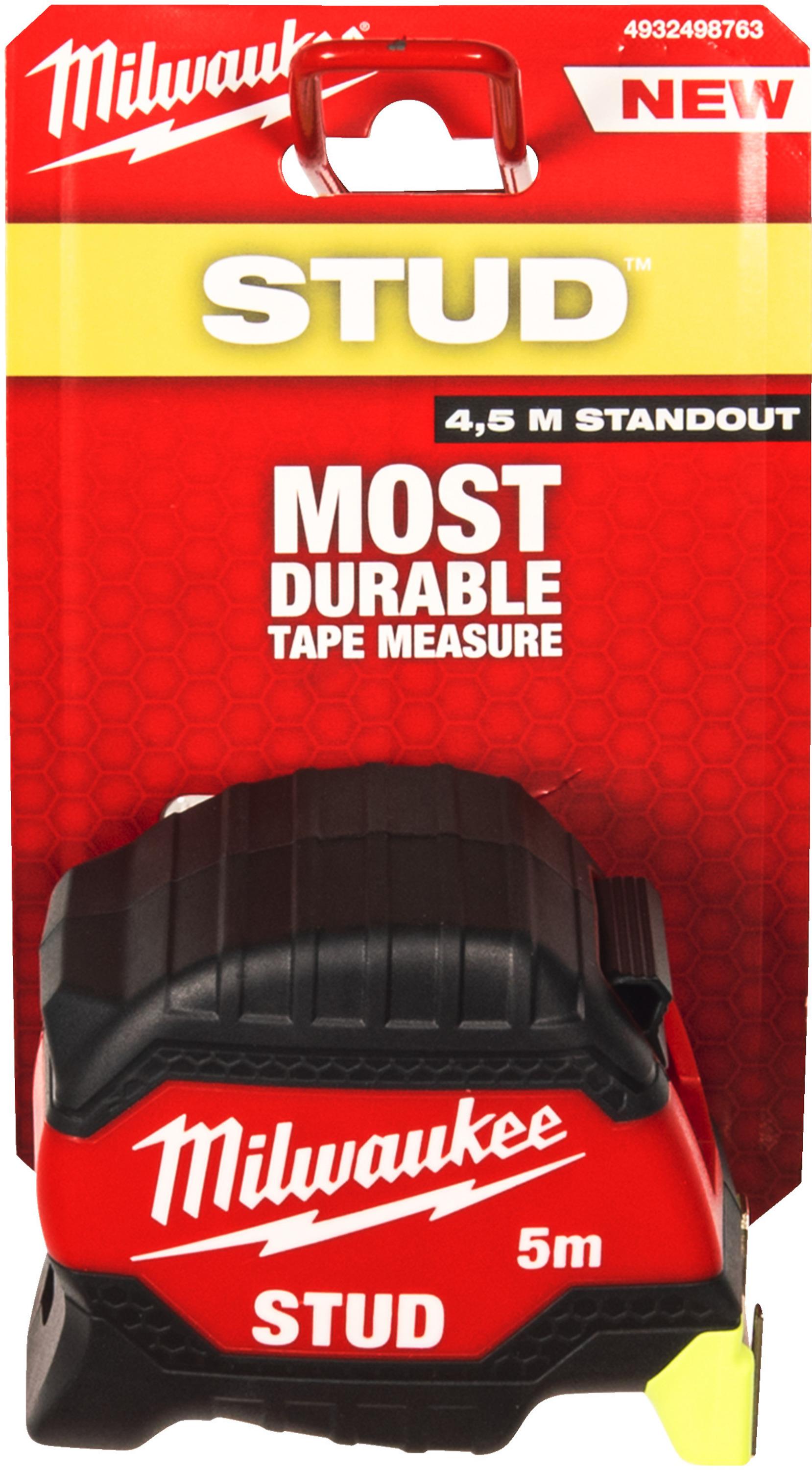 Milwaukee Şerit Metre Stud  3. Nesil 5M/33MM 4932498763Şerit Metreler