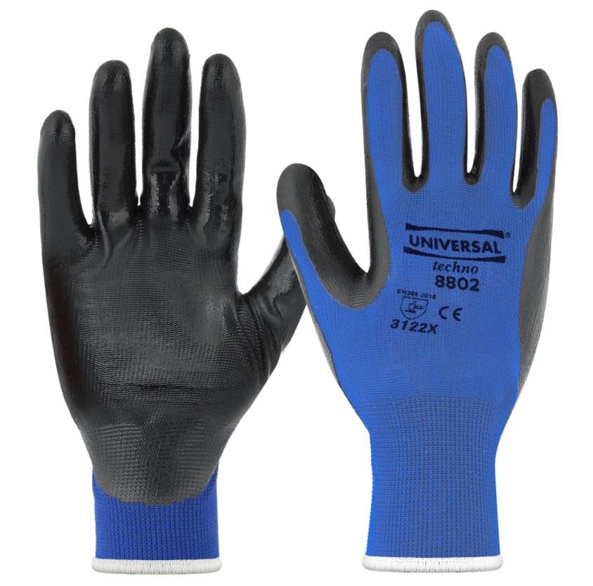 Üniversal Montaj Eldiven 8802 -B Turuncu Siyah No 9Eldivenler