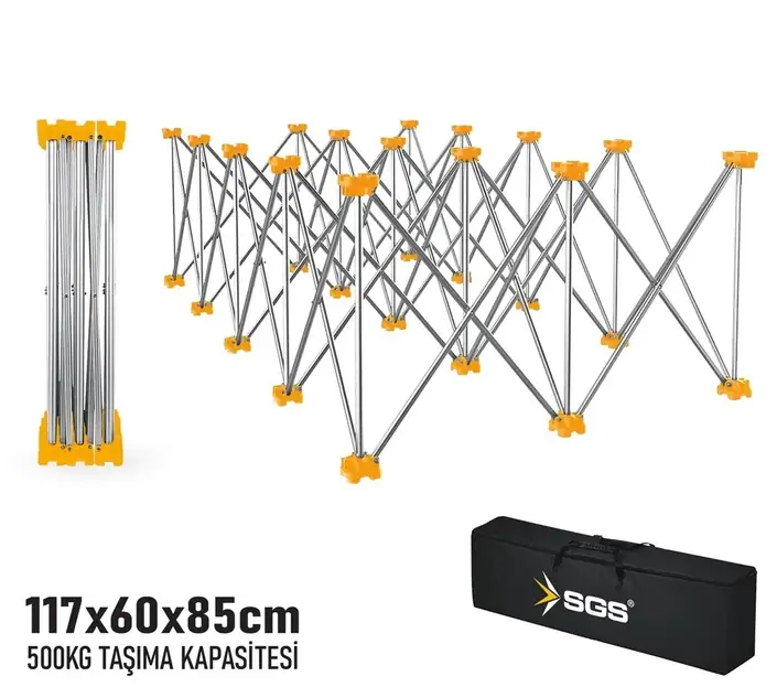 Sgs Katlanır Çalışma Tezgahı 117*60*85 cm SGS921Çalışma Tezgahları
