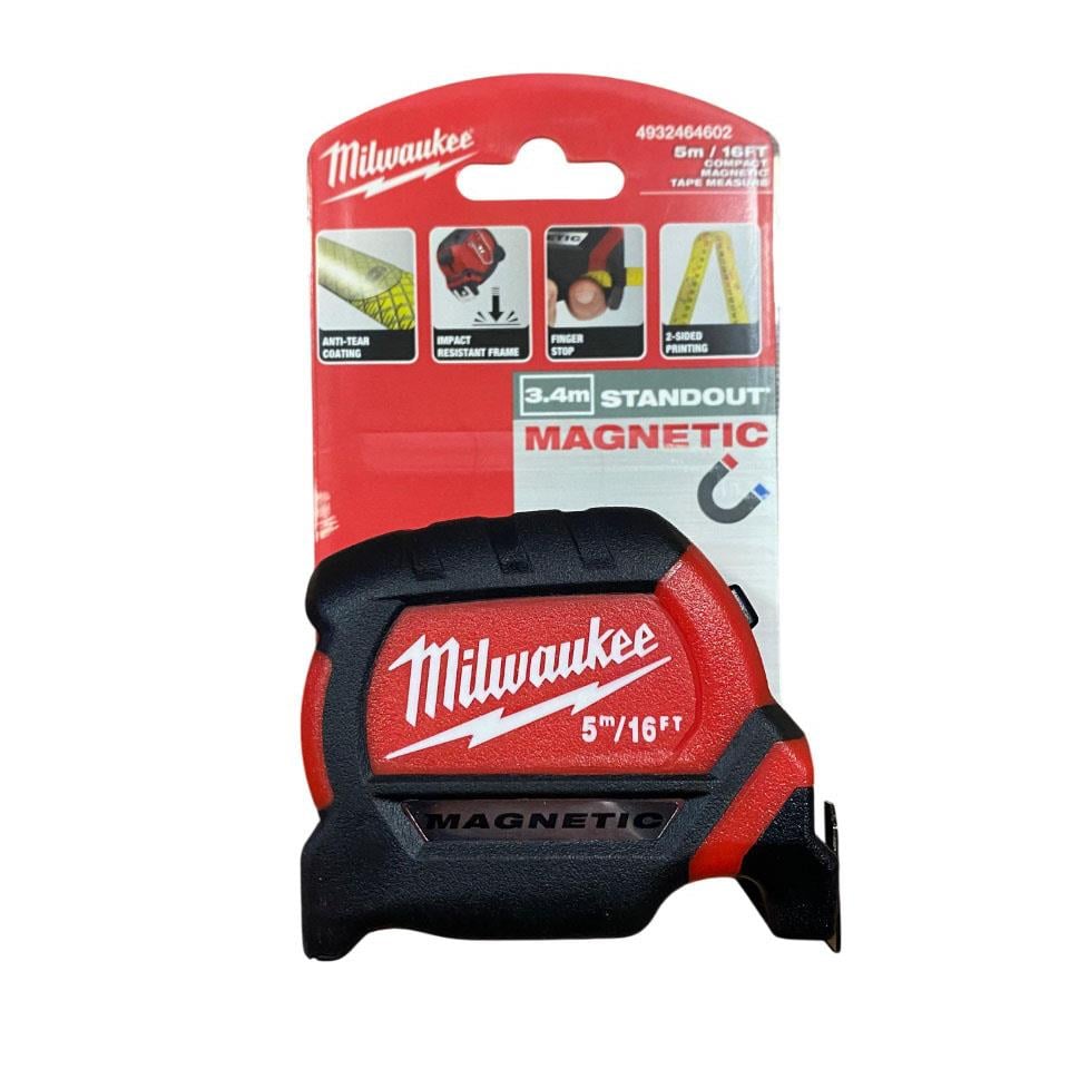 Milwaukee Şerit Metre Manyetik Premium 5MT/16 4932464602Şerit Metreler