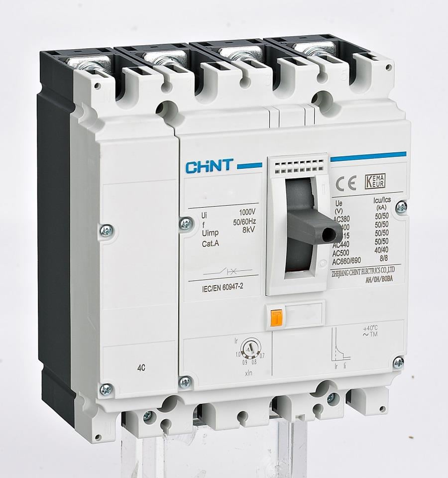 Chint NM8N-125S 4 Kutuplu 125A 50KA Sabit Kompakt Şalter 271610Sigortalar