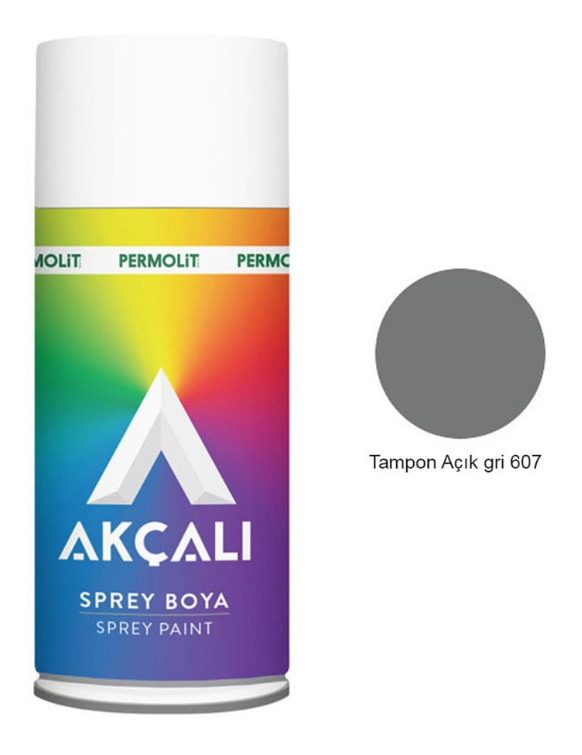 Akçalı Tampon Boyası 400 ML Açık GriSprey Boyalar