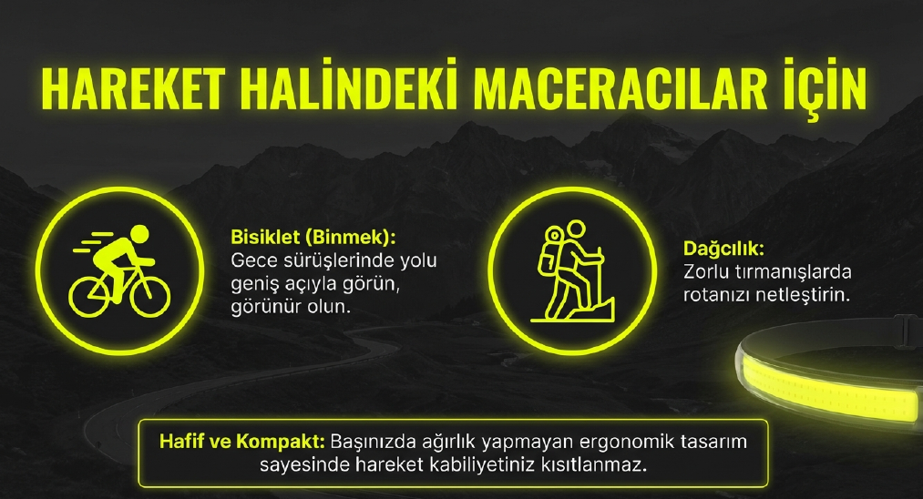 Gold Orıon Kafa Lambası Sensörlü 689-1Kafa Fenerleri