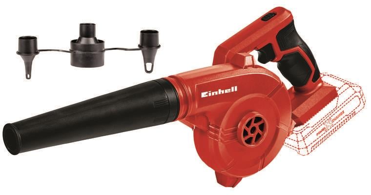Einhell TE-CB 18/180 Li Solo Üfleme Makinesi 3408001Yaprak Üfleme ve Toplama Makineleri
