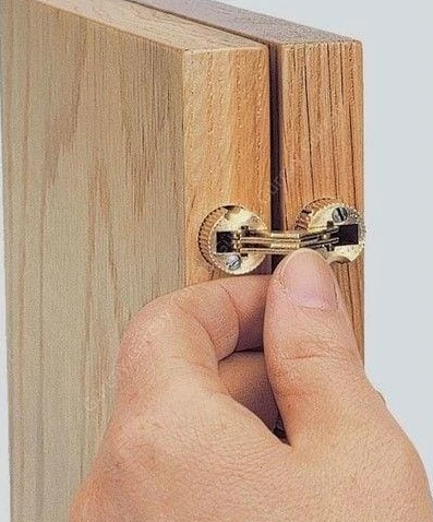 Silindir Masa Menteşesi 14 mm ÇiftMenteşeler