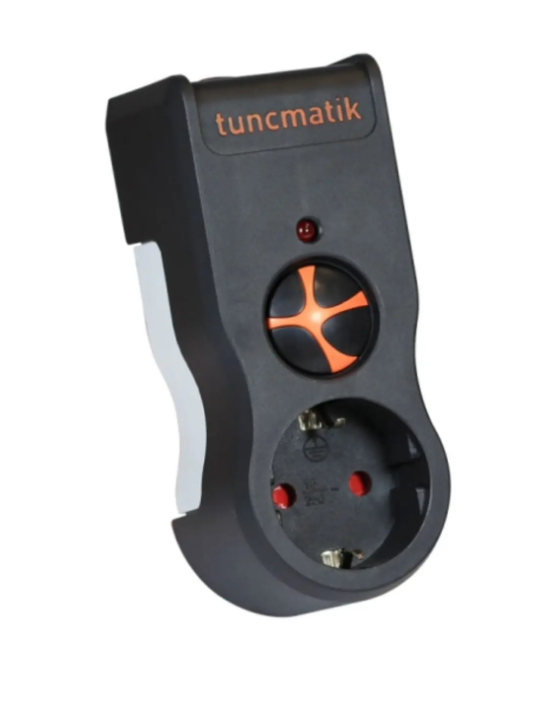 Tuncmatik Tekli Akım Korumalı Priz Siyah TSK19020Priz & Anahtar Çeşitleri