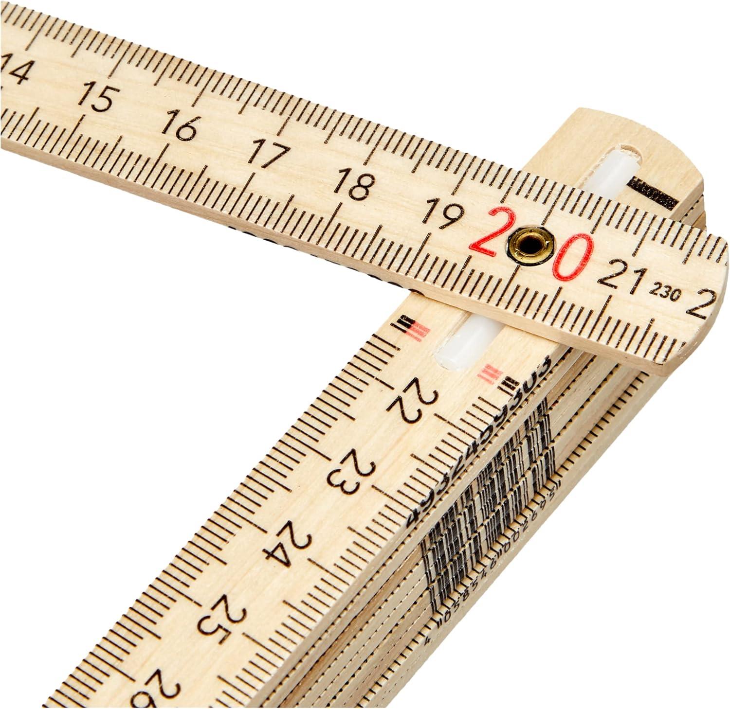 Milwaukee Katlanır Metre İnce Ahşap 2 MT 4932459303Metreler