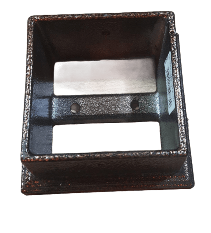 Pergüle Ayağı Döküm Bakır Renk 9.5CM X 9.5CMMobilya Hırdavatları