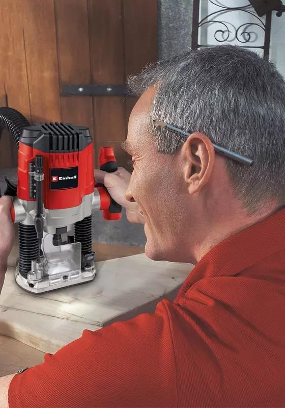 Einhell TC-RO 1155 Dik Freze Makinesi 12 Parça Freze Uç Kiti 4350474Frezeler