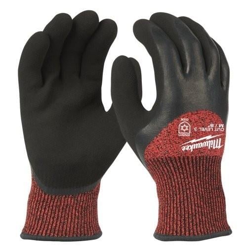 Milwaukee 3. Derece Kesik Korumalı Kışlık Nitril Eldiven - 9/ L - 12 Adet 4932471611Eldivenler
