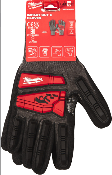 Milwaukee Darbeye ve Kesilmeye Dayanıklı Eldiven 5.Seviye 11/XXL 4932498538Eldivenler