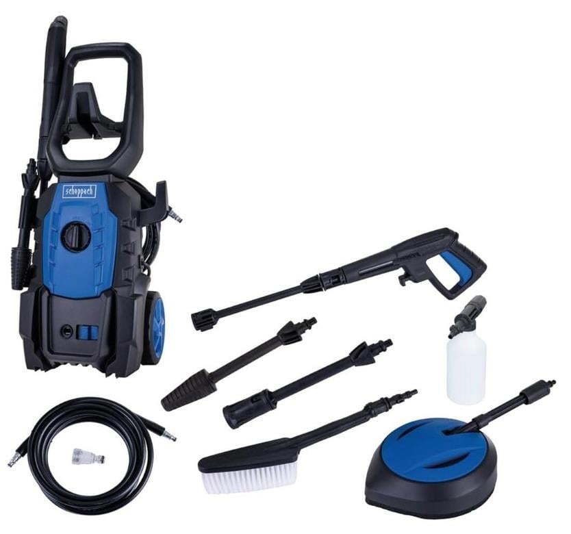Scheppach HPC1600 Kit Yüksek Basınçlı Yıkama Makinası 1600W 135 BarBasınçlı Yıkama Makinaları