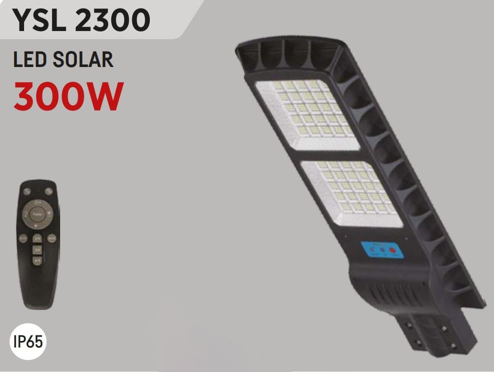 YCL Led Solar Sokak Armatürü 300W YSL-2300Led Panel Armatürler