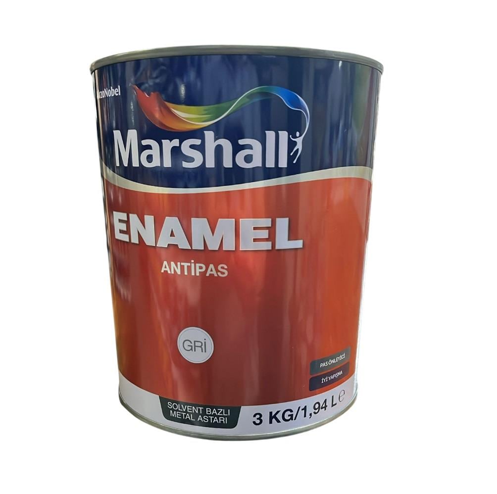Marshall Enamel Antipas Gri 3 KgAstar Boyaları