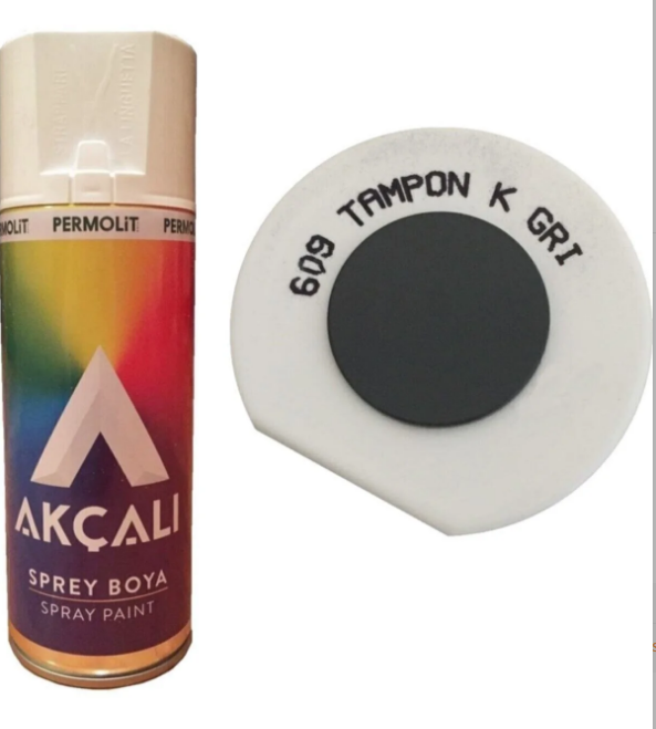 Akçalı Tampon Boyası 400 ML Koyu GriSprey Boyalar