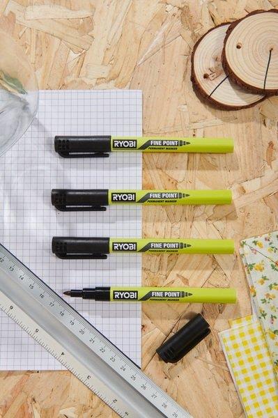 Ryobi RPM26PK Marker Boya Kalemi Siyah 5132005350Paint Marker Kalemleri