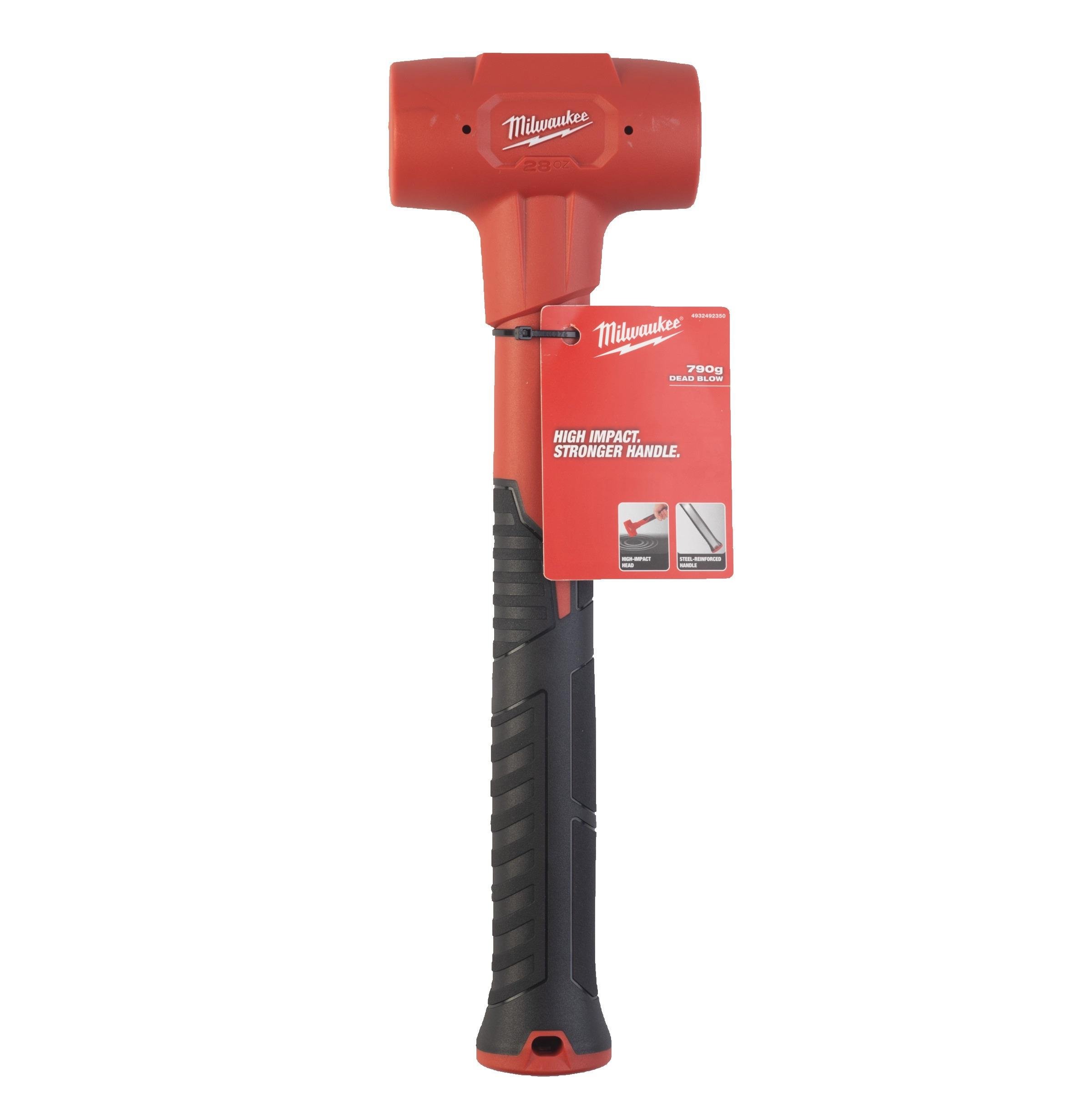 Milwaukee Plastik Kaplı Bilyeli Çekiç 790 GR 4932492350Çekiçler