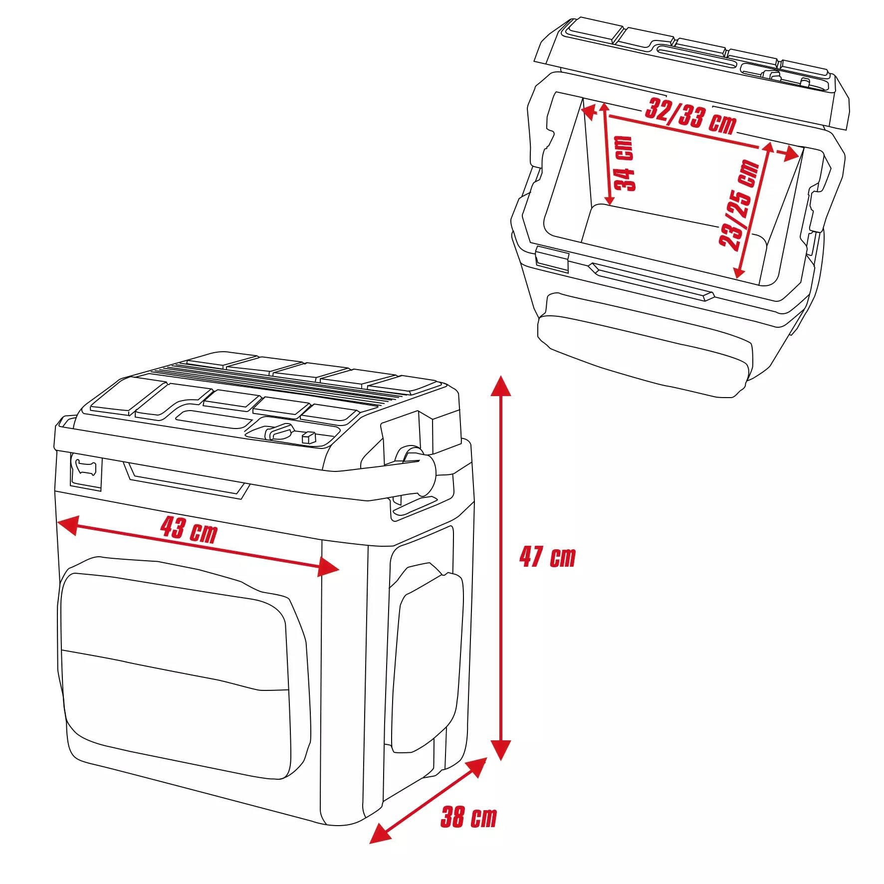 Einhell TE-COL 18/27 Li-Solo Mobil Soğutucu 2048420Buzluk - Soğutucu