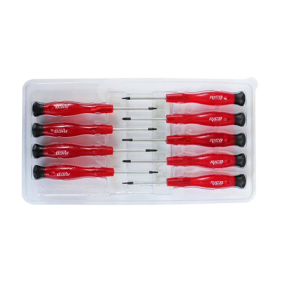 Rico 003-RK0059 9 Parça Elektronikçi Tornavida Seti 50 MMTornavidalar