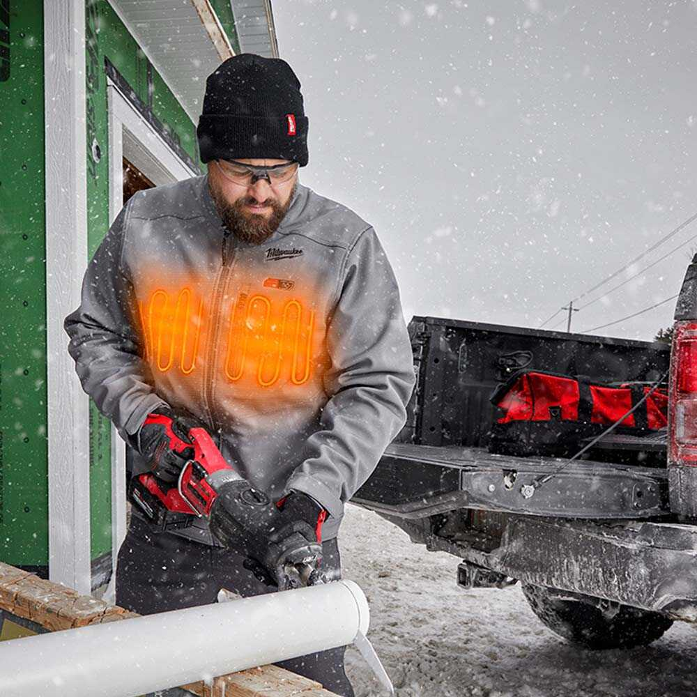 Milwaukee M12 Hj Grey 5-0 Isıtıcılı Mont Gri XL 4933478975 Isıtıcılı Yelek