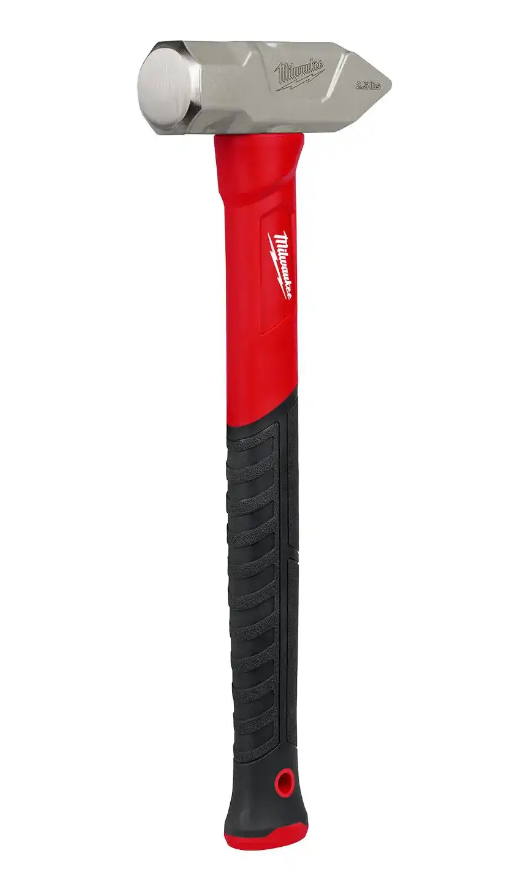 Milwaukee Fiber Saplı Çapraz Çekiç 1810 Gr 4932498308Çekiçler