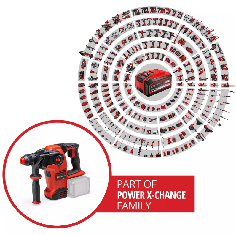Einhell TP-HD 36/30 Lİ BL +4 Solo Akülü Kırıcı Delici 4513983Kırıcı-Delici Matkaplar