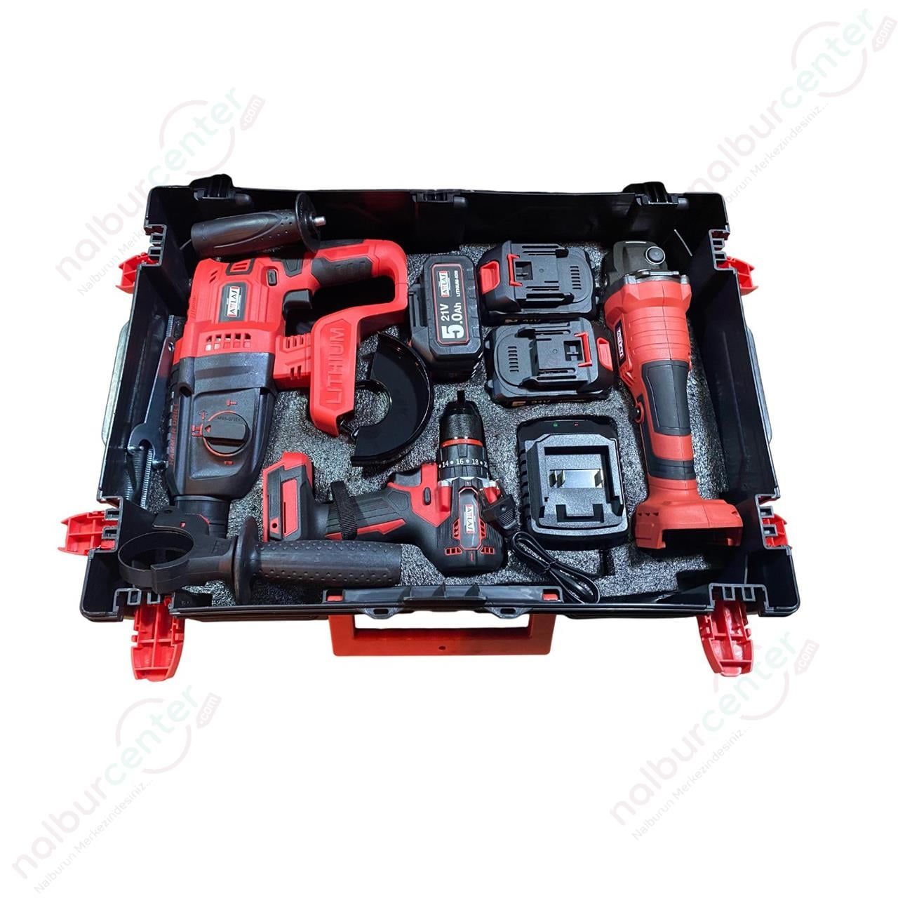 Attlas ATB-21 3'lü Kömürsüz Motor Kombo Set A0104170Elektrikli El Aletleri