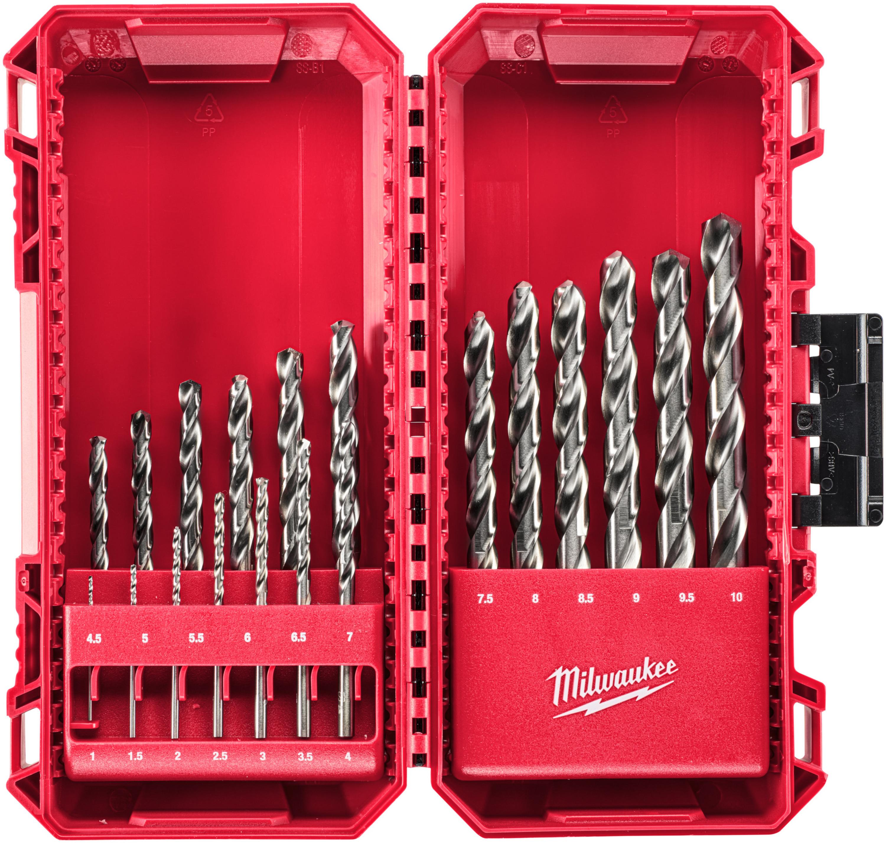 Milwaukee Metal Matkap Ucu Set 19 Parça (1-10) Thunderweb Seri 4932493869Matkap Uçları