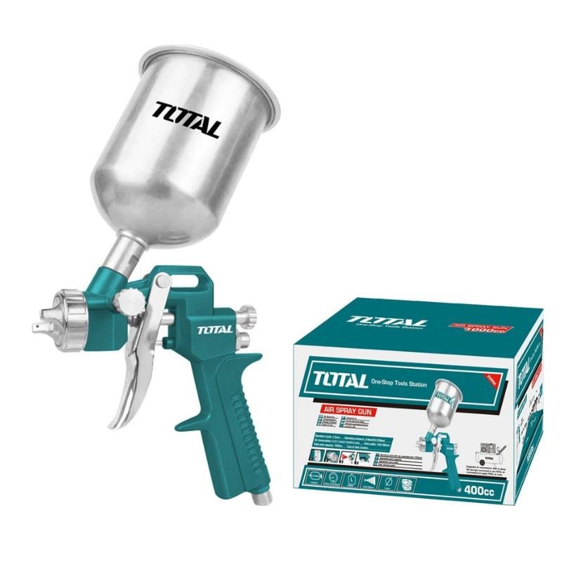 Total TAT10401 Üsten Depolu Havalı Boya Tabancası 1.5MMBoya Tabancaları