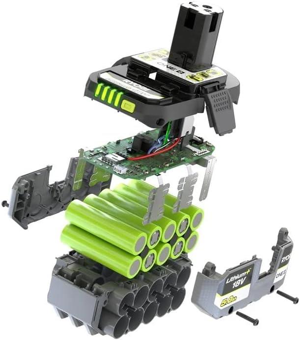 Ryobi RB1850 Akü Seti 18V 2x5.0AH 5133005305Yedek Akü & Şarj Cihazları