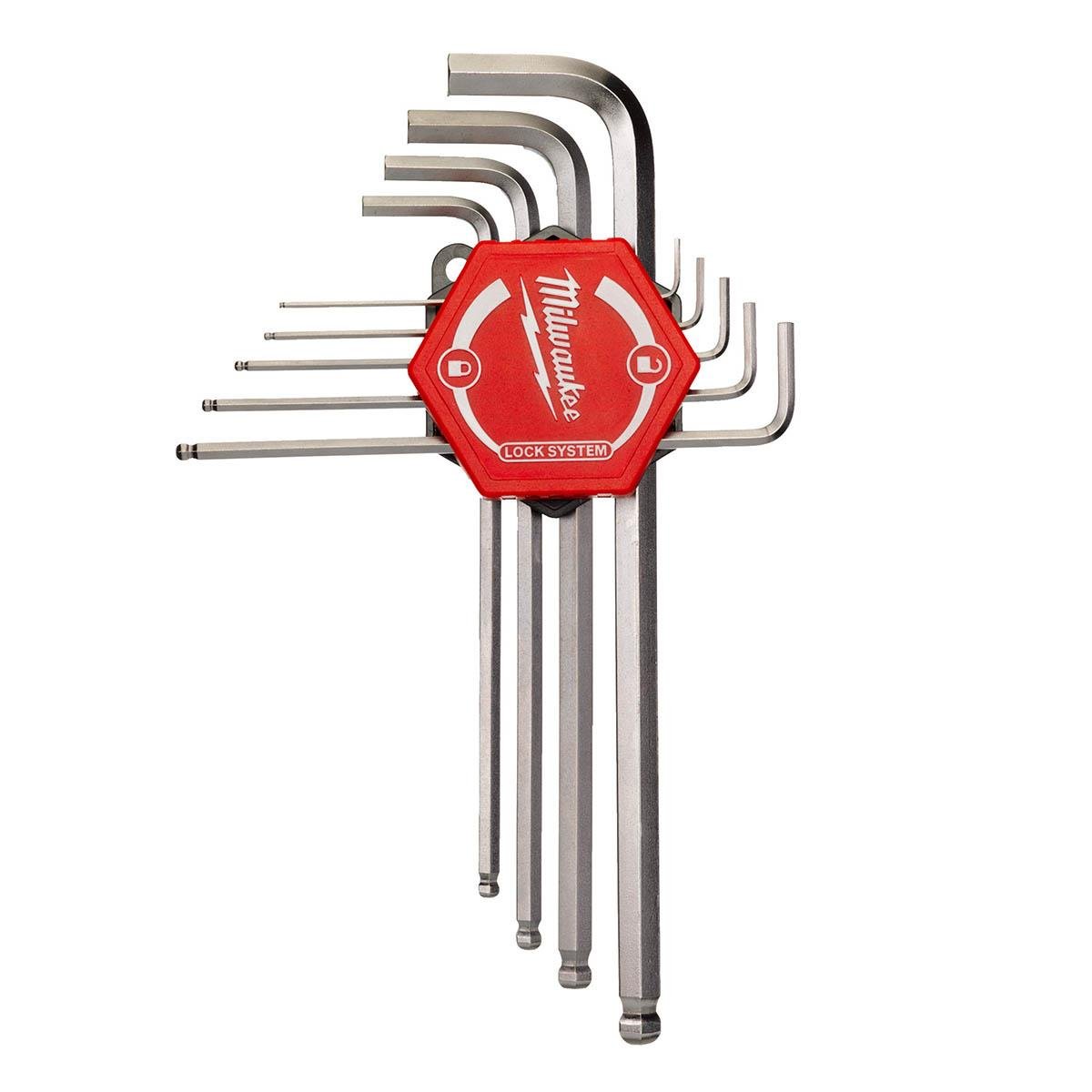 Milwaukee Allen Anahtar Set 1.5 – 10 MM 9 Parça 4932478621Allen Grubu