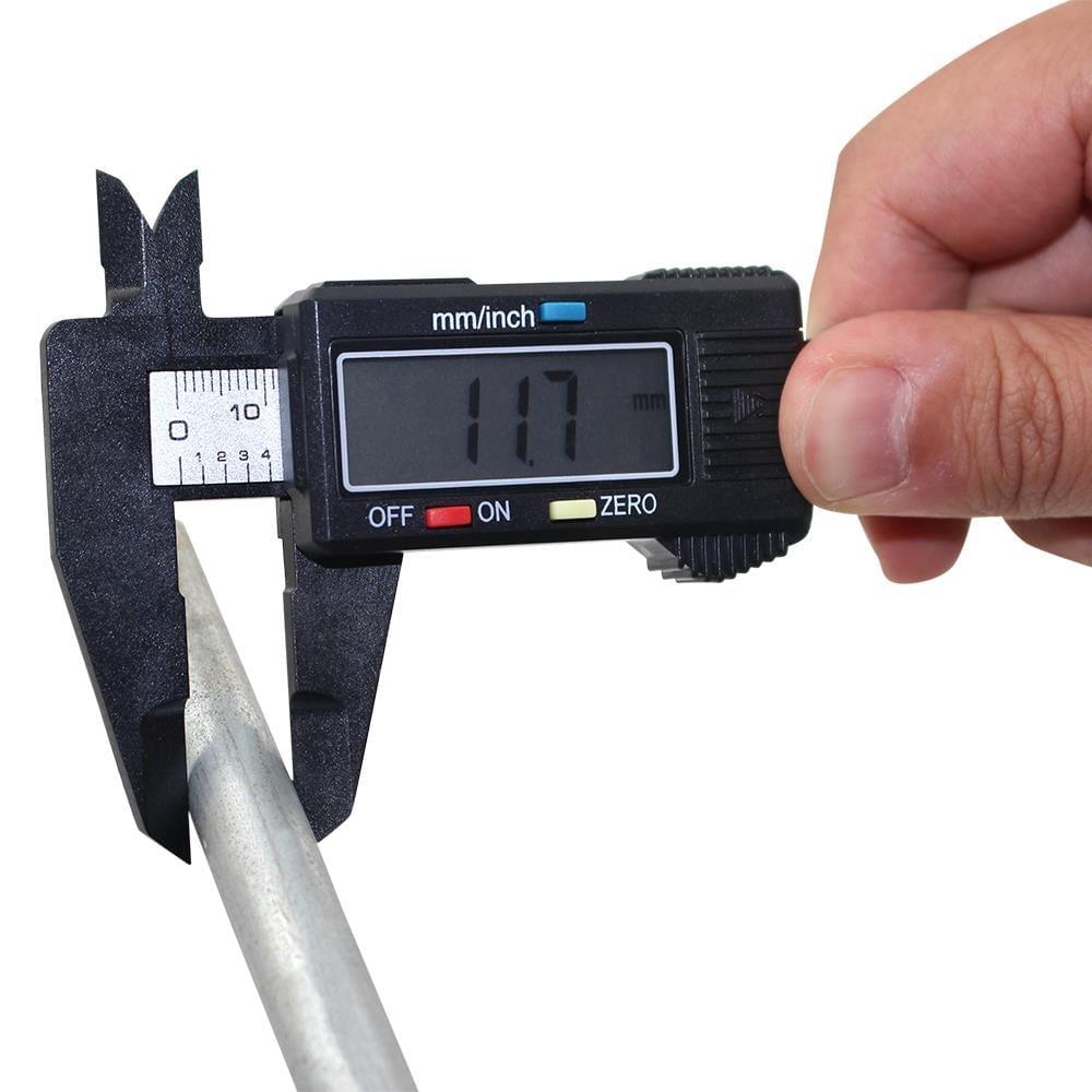 Hegi Kumpas Dijital LCD Ekran Karbon Fiber Hassas 150MM Kalınlık ÖlçerKumpaslar