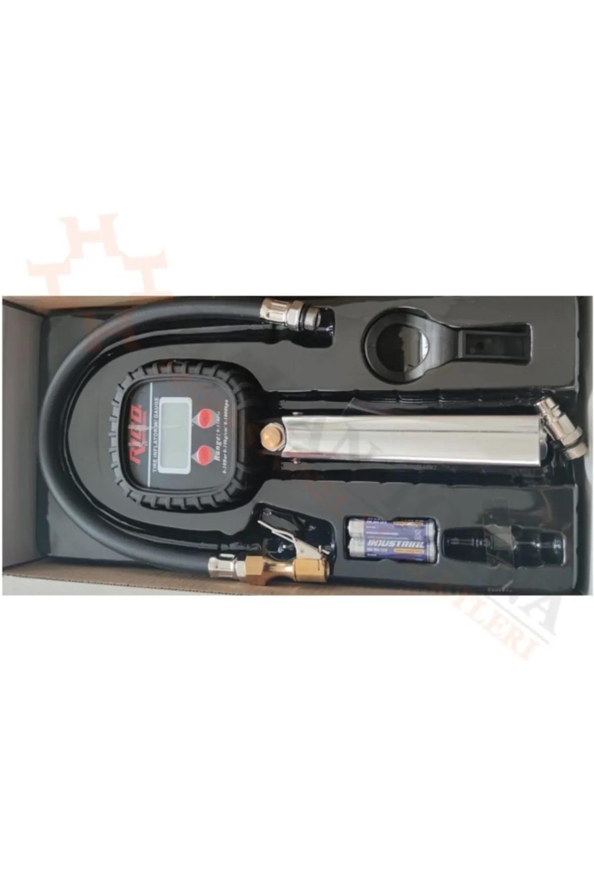 Rico RC0014 Lcd Dijital Profesyonel Lastik Şişirme Tabancası 10 BarEl Pompaları