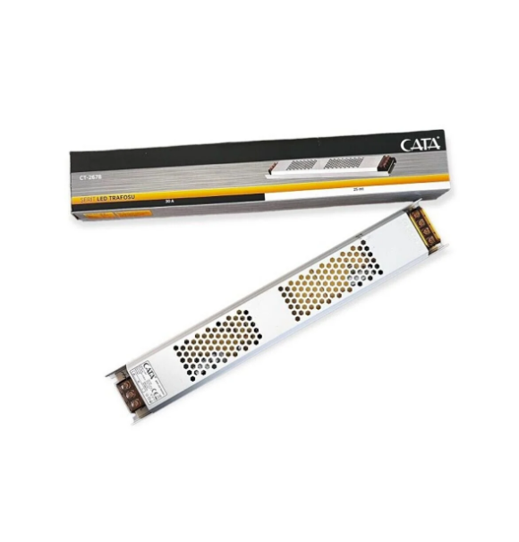 Cata Şerit Led Trafosu 30A 360W CT-2678Led Trafolar