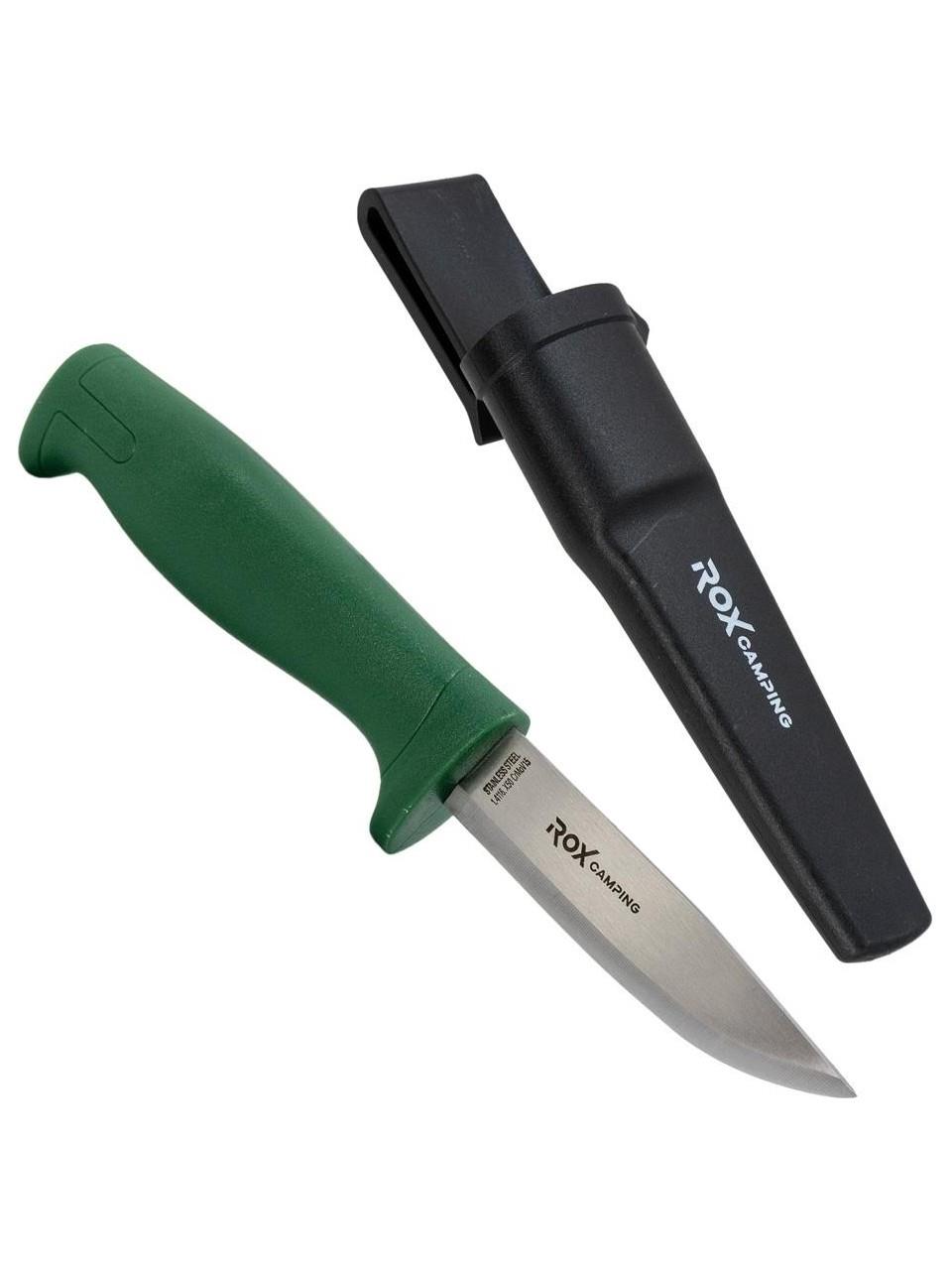 Rox Camping Bushcraft Eco Paslanmaz Çelik Kamp Bıçağı Yeşil 153CAMP0320Bıçak Grubu
