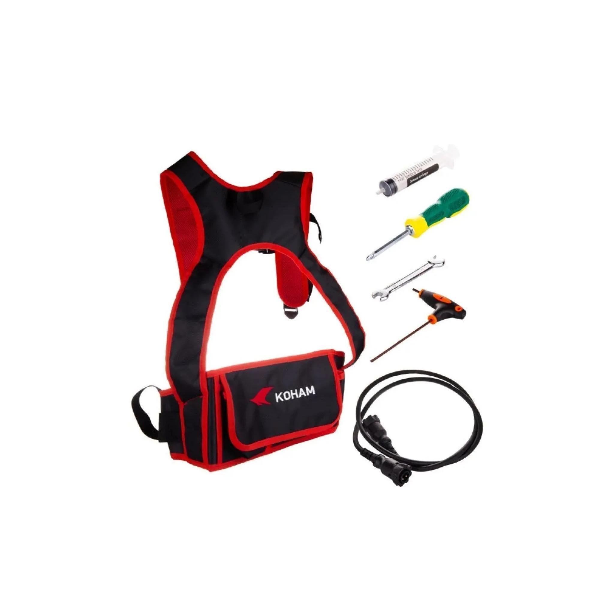 Koham KH-TP184219A Akülü Çay Toplama MakinesiAkülü Çim&Çit&Dal Budama