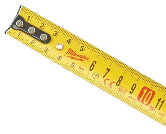 Milwaukee Şerit Metre Slimline 8MT 25 M 48227708Şerit Metreler