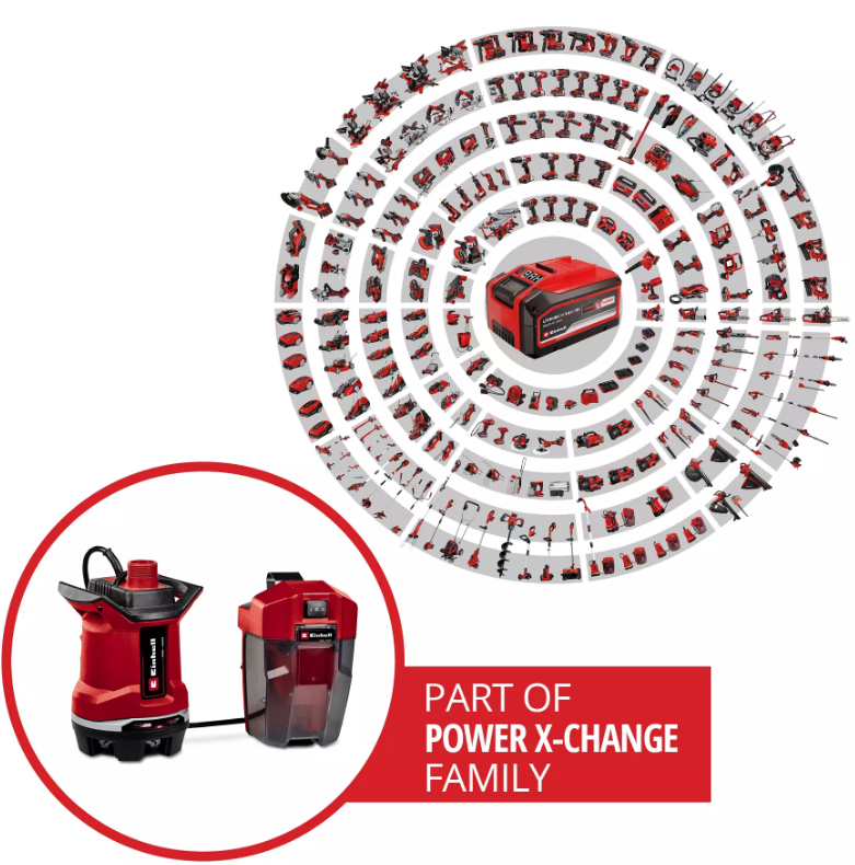 Einhell Ge-Dp 18/25 Lİ Solo Dalgıç Pompa Kirli 4181580Dalgıç ve Pompalar