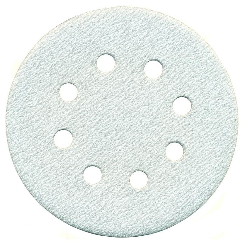 ALÜMİNYUM OKSİT CIRTLI 8 DELİKLİ DİSK ZIMPARA 125 mm 280 KUM