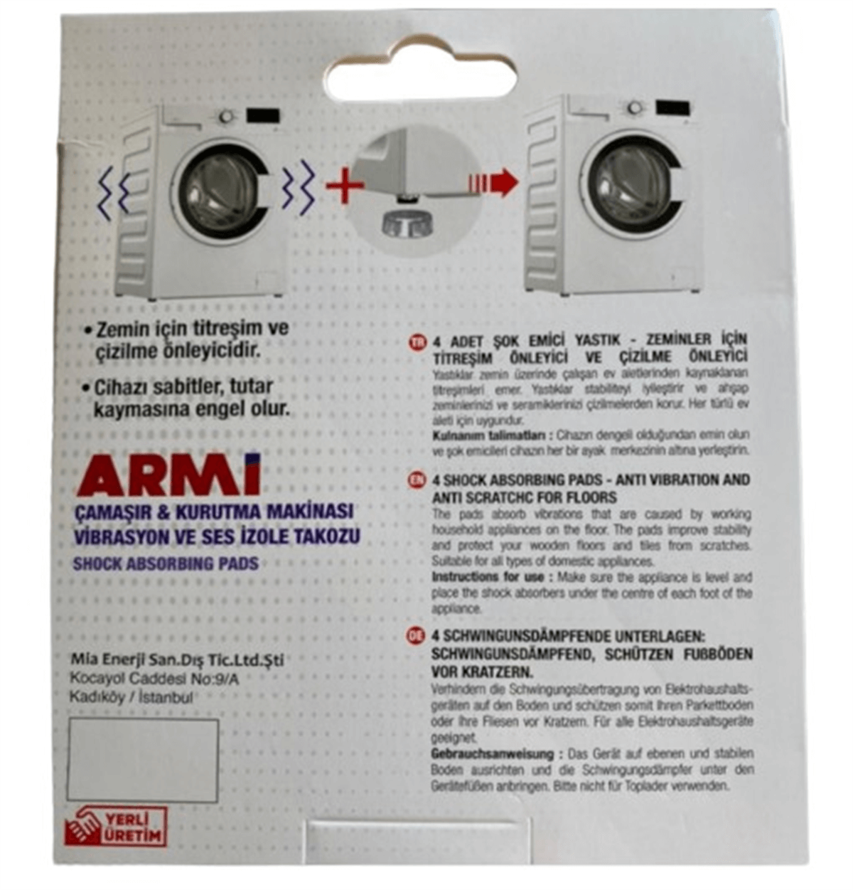 Armi Titreşim Ve Ses İzole TakazuHırdavat Ürünleri
